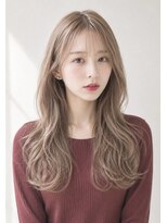 アミリー ひたち野うしく店(Amily)&nbsp;ハイライトバレイヤージュダブルカラーケアブリーチ20代30代