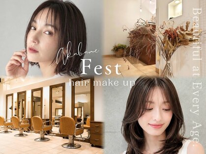 フェスト ヘア メイクアップ(Fest hair makeup)の写真