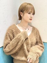 ロンド レイ 立川(Lond Ray) レイヤーボブ/ミルクティーベージュ/髪質改善/顔周り/立川