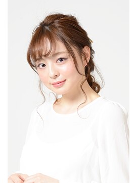 アース 長崎時津店(HAIR&MAKE EARTH) 編みおろしロングダウンスタイル【EARTH長崎時津店】