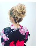 《R＋》浴衣☆ヘアアレンジ☆ロング