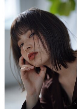 モク 大阪梅田店(MOK) 束感ボブ