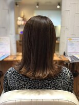 ハール ヘア スタジオ(haar HAIR STUDIO) 外ハネミディアムヘア☆ニュアンスカラー