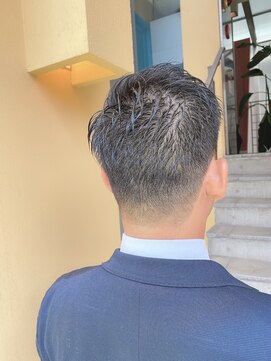 ロンド ストラーダ 心斎橋(Lond strada) 【津賀 涼】お客様photo☆大人カッコいい刈り上げベリショ☆