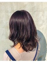 ナゴンスタイル(NAGON STYLE)&nbsp;モカブラウン×ゆるふわパーマ