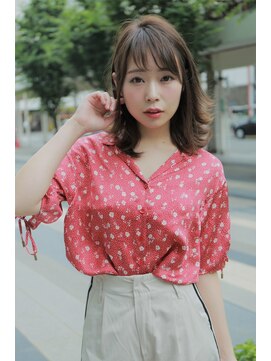 サイン ヘア イノベーション(sign HAIR INNOVATION) 大人ふんわり小顔　外ハネ