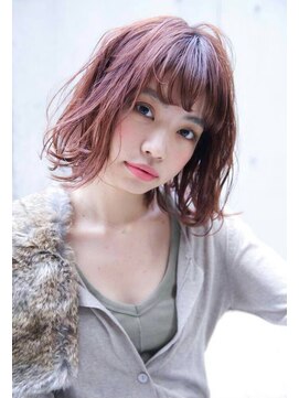 ラべリー 池袋(LOVELEY) レッドブラウン ヘアカラー【池袋】