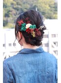 【卒業おめでとう】ヘアアレンジ