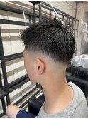 フェードスパイキーショート