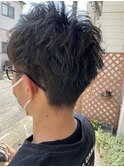 爽やか☆人気メンズセット時短ショートパーマ