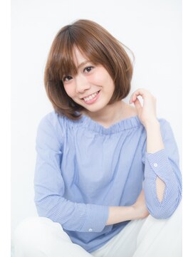 エヌアンドエー せんげん台店(N&A) おさまりボブスタイル#モテ髪カタログ