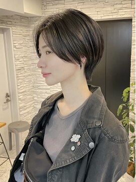 ヘアメイク シンズ レインボー(Hair Make SHIN'S RAINBOW) ショートボブ/大人巻き/ぷつっとボブ/ナチュラルカラー/高松