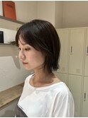 お顔にフィットするおくれ毛カット