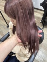 ベルシュヴー(belles cheveux) 色落ちのキレイなラベンダーピンク