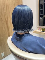 トリート 海浜幕張店(TREAT)&nbsp;ダブルカラー☆ネイビーブルー