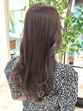 ジ オスカー(THE OSCAR) THEOSCAR梶原　グレージュセミロング艶髪スタイル