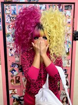 ヘアセットアップス(UP's) 顔が埋もれそうで可愛い♪『スーパーデカ盛りツインテール♪』