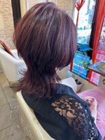 フレイストート(Frais Tout) ウルフ レイヤー ブリーチ 髪質改善 ハイライト