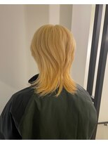 ユニコ(unico)&nbsp;メンズカット/ウルフヘア/ブリーチ２回