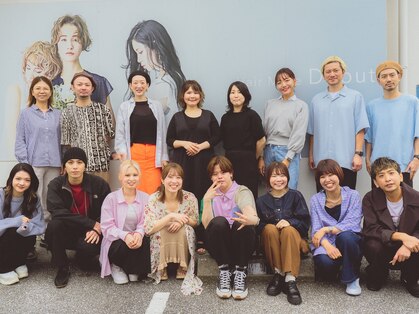 デビュー ヘアーメイクの写真