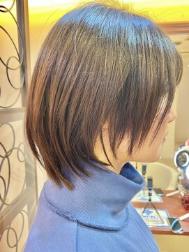 エムスリーヘアー 西千葉店(Mlll HAIR) 20.30.40.50代にオススメ　ショートボブ