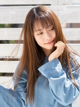 アズヘアー ラペ 三日市店(A'z hair LAPAIX)&nbsp;透け感前髪×ナチュラルロング