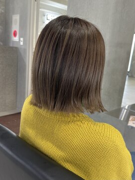 ラック(LUCK) 切りっぱなしボブ/エアリーロング/美髪/ピンクブラウン/船橋