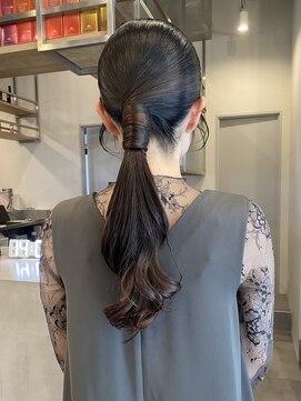 イミ(imi) ヘアアレンジ/お呼ばれヘア/パーティーヘア/タイトアレンジ/登戸