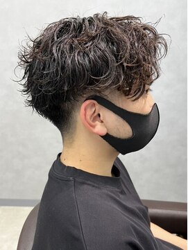 リット×ベリエ(Lit.×belier) メンズパーマスパイラルパーマツイストパーマメンズマッシュ30代