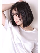 ヨファ ヘアー(YOFA hair)&nbsp;イメチェン前髪こなれミディアンブレラカラー0901