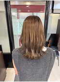 白髪ぼかしハイライト
