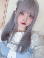 スワイ(SWAY)&nbsp;シルバー/ダブルカラー/ケアブリーチ/髪質改善/エクステ/岡山