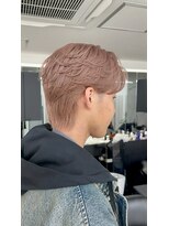 エトワール(ETOILE)&nbsp;神戸三ノ宮メンズブリーチピンクベージュケアブリーチ