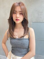 ケイト(kate) 【kate 大宮】ミルクティーベージュ×顔まわりレイヤー