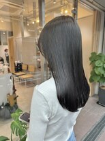 リア 自由が丘(REA)&nbsp;【マオ】透明感カラーブリーチなしオリーブカラー自由が丘