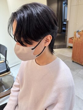 キャンバス バイ ネオリーブ 横浜西口(Canvas by neo.) 横浜★センターパートのナチュラルパーマ