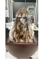 デザインサロンリア(design salon Lia)&nbsp;ヘアセット/ハーフダウン/ハーフアップ