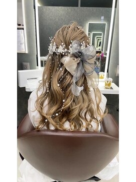 デザインサロンリア(design salon Lia) ヘアセット/ハーフダウン/ハーフアップ