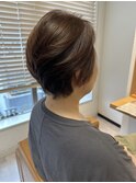 ヘッドスパでツヤっとふんわりショート