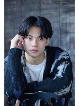 ラッドバイプティパ(rad...by petit-pas) ＊センターパート/ニュアンスパーマ/フェザーパーマ/水戸/メンズ