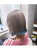 ブリーチ2回～裾カラー