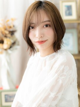 カバーヘア ブリス 志木南口駅前店(COVER HAIR bliss) 伸ばしかけくびれボブディこなれ抜け感ヘアh4志木20代30代40代