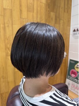 チアー ヘアリラクゼーション(cheer HAIRRELAXATION) 黒髪ショート