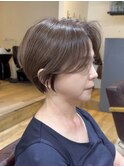 ショート/丸顔/面長/前髪あり/前髪なし/20 代/30代/40代