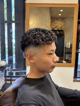 アンサー(answer) 宮城リョータ風×カーリーパーマ