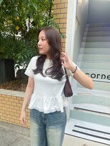 チクロヘアー(Ticro hair) @Luca くすみベージュ