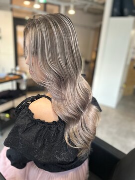 ラフ(LAFF) ブリーチ/ダブルカラー/バレイヤージュ