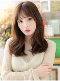 大人ヨシモリ韓国風ゆるふわエアリーロングc7川口20代30代40代