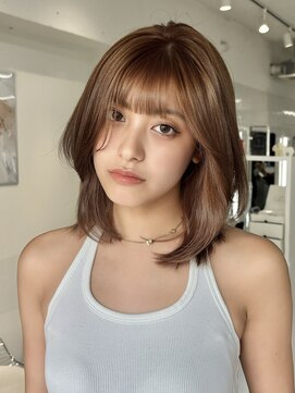 オニキス 原宿(ONYX) e114レイヤーボブ髪質改善トリートメント前髪カットブリーチなし