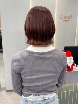 ロンド ブランシュ 錦糸町北口(Lond blanche) オリーブグレー/韓国レイヤーカット/マロンベージュ/ボブ/小顔